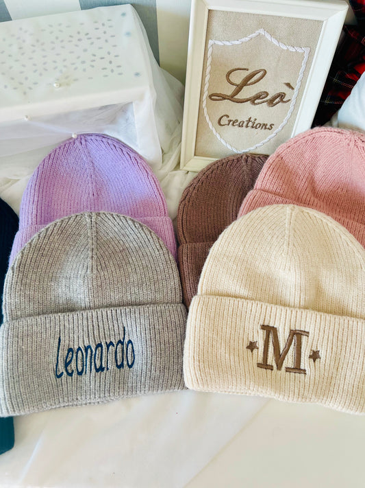 Cappelli Lana Personalizzati